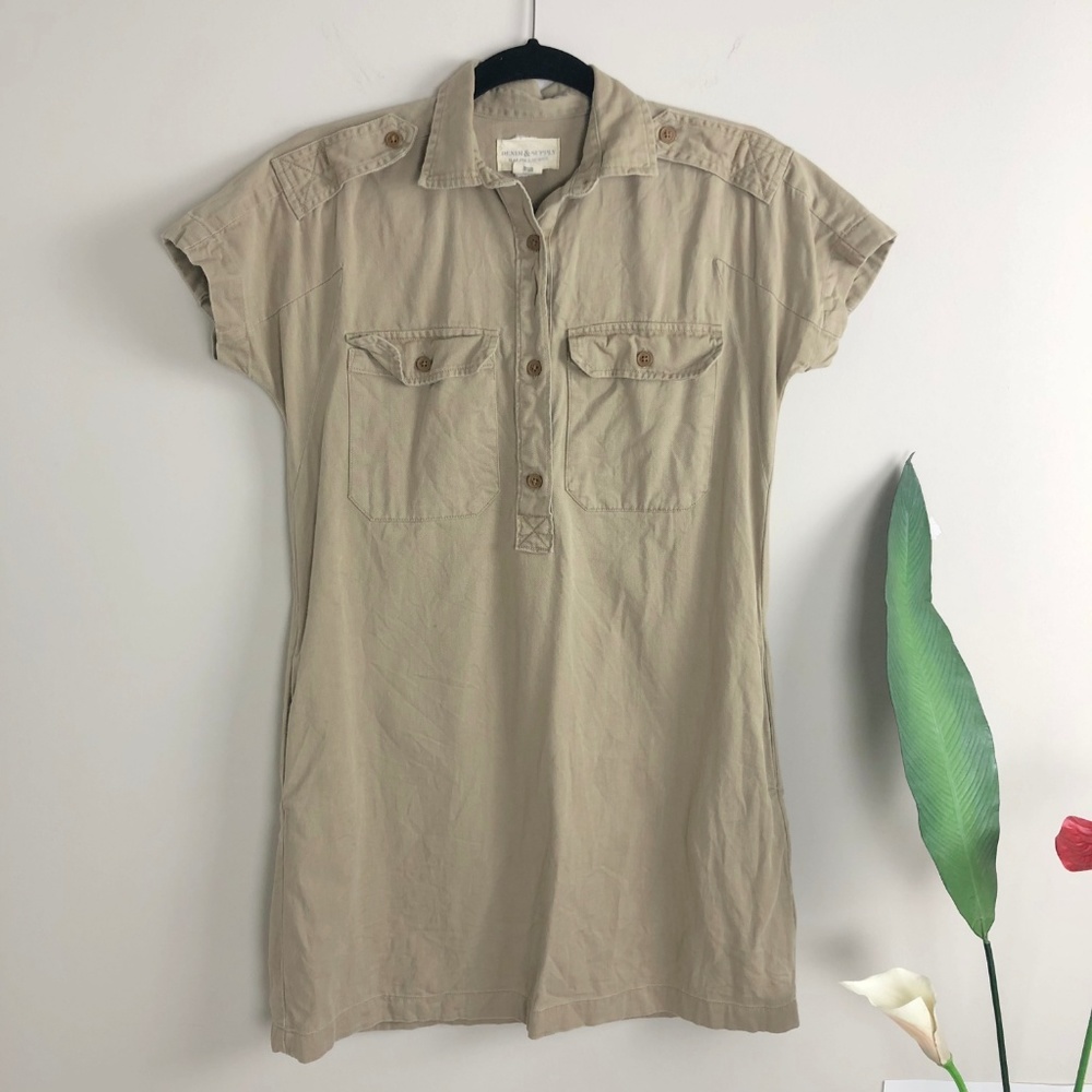 DENIM & SUPPLY Ralph Lauren Khaki Military Dress